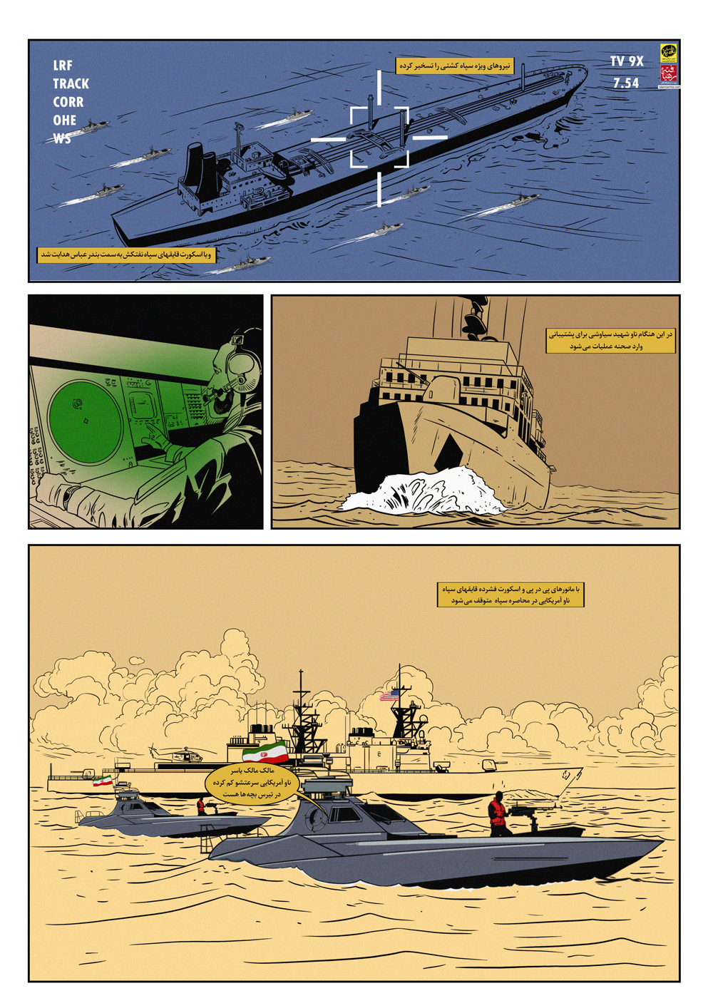 پی نما ( کمیک استریپ ) اقتدار دریا