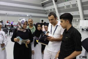 توزیع کمیک استریپ های اسلام کمیکز در مسابقات رباتیک کره جنوبی